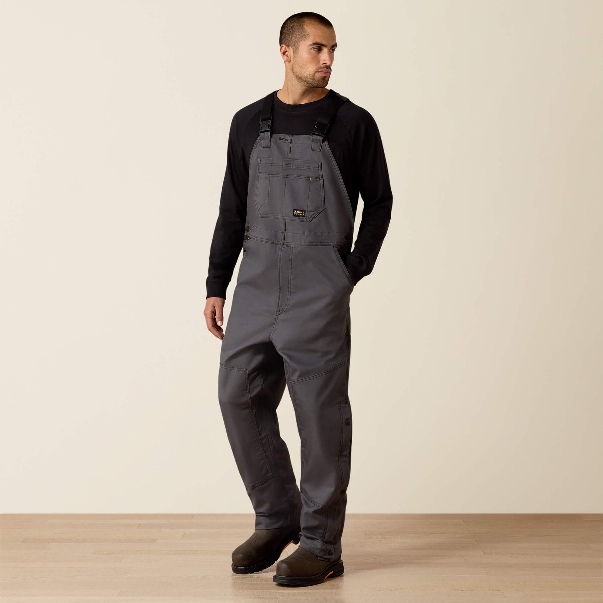 Rebar DuraCanvas Unlined Bib Ariat Sale|Men|Work