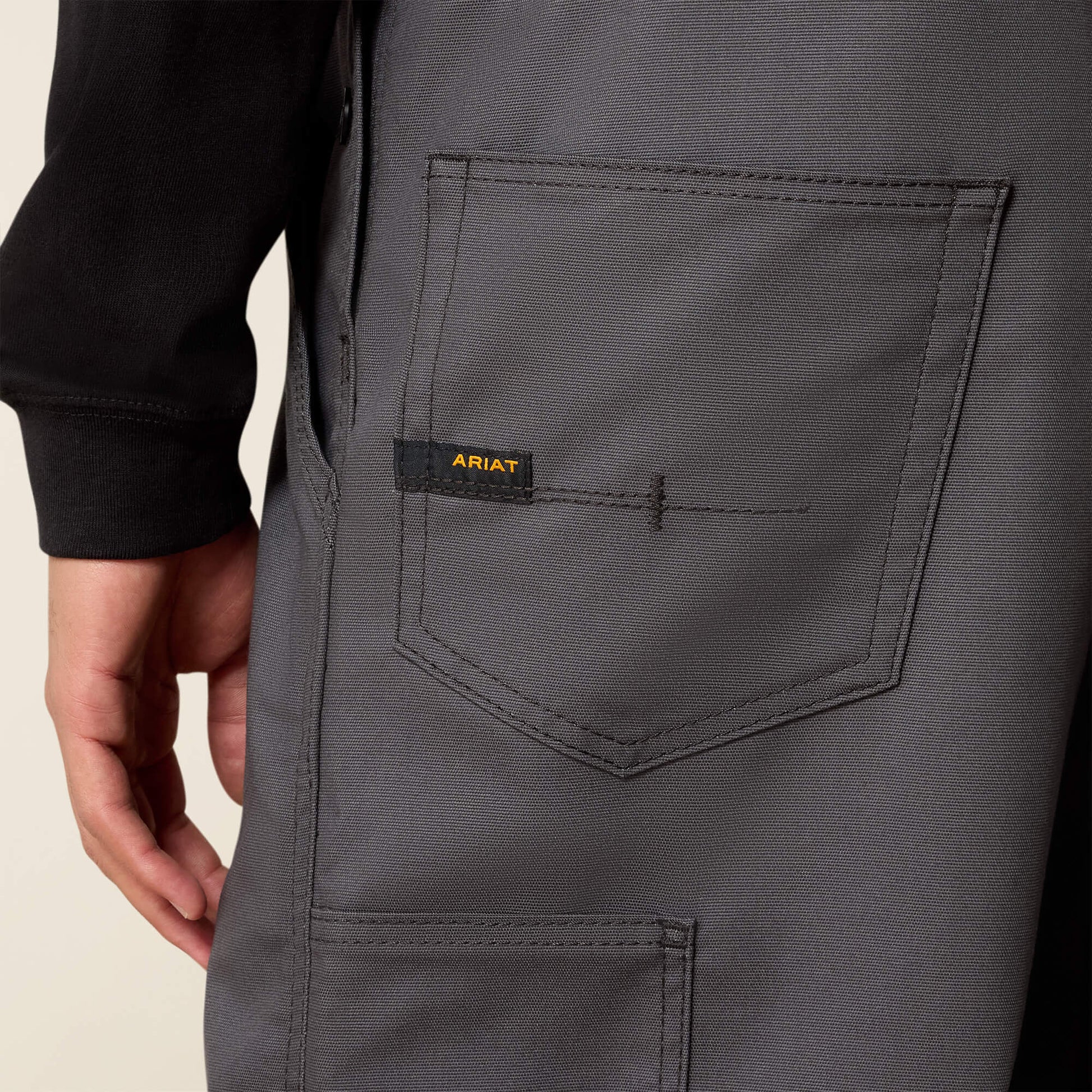Rebar DuraCanvas Unlined Bib Ariat Sale|Men|Work
