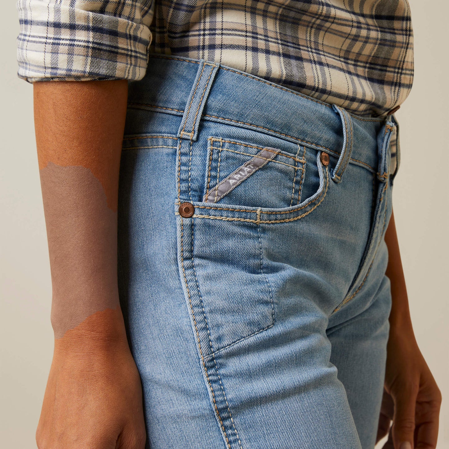 Rebar PR DuraStretch Riveter Straight Jean Ariat Sale|Women|Work