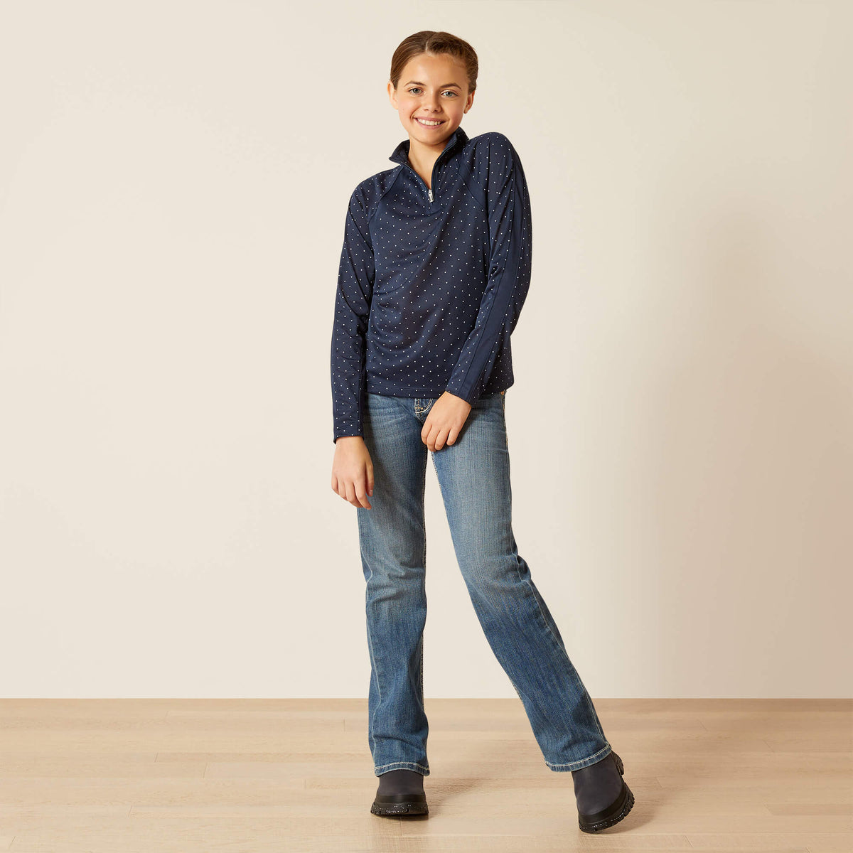 Sunstopper 3.0 1/4 Zip Baselayer Ariat Sale|Kids