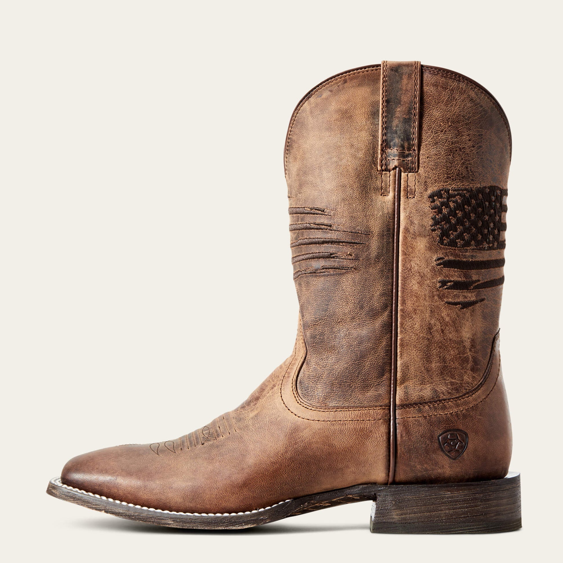 Circuit Patriot Wide Square Toe Cowboy Boot Ariat Men