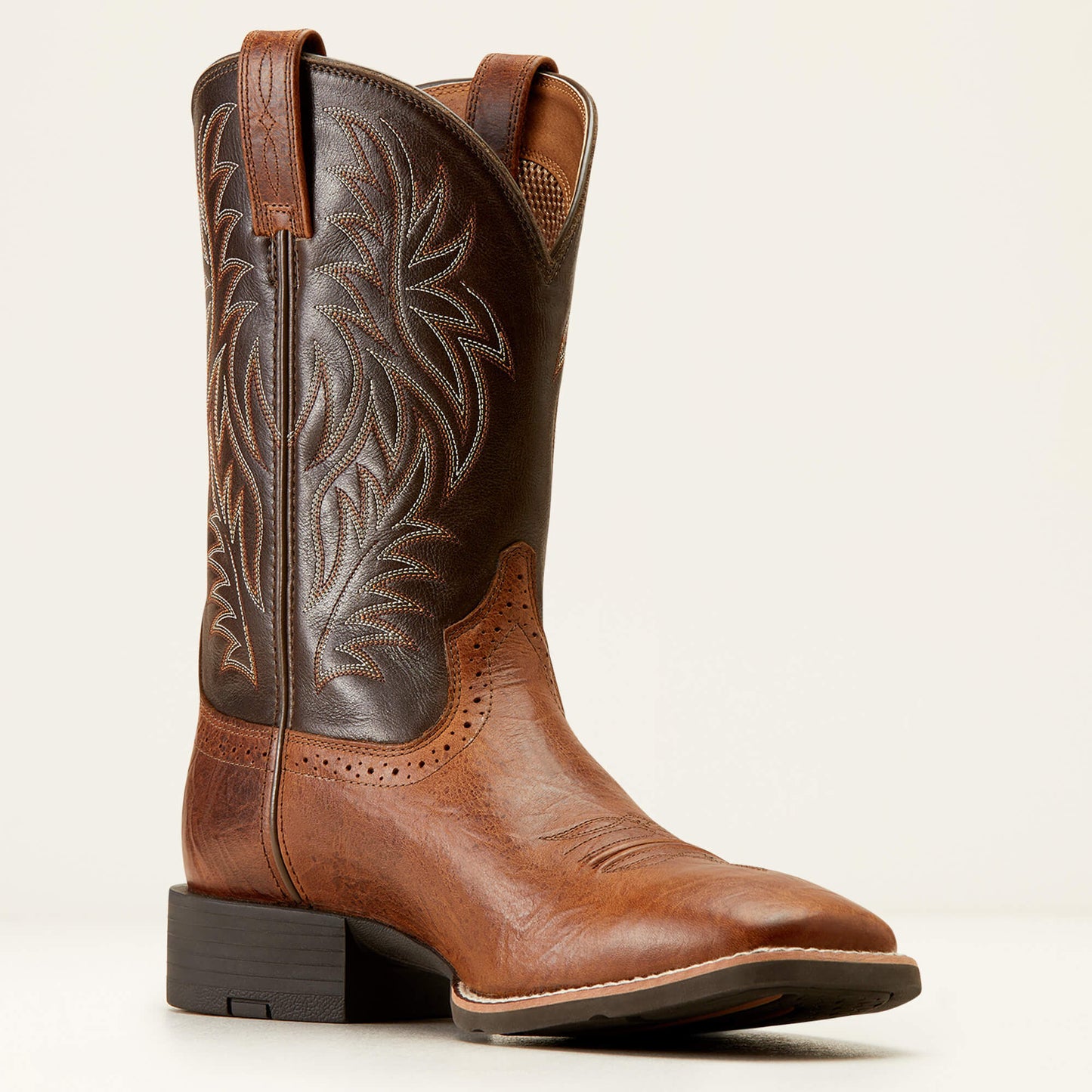 Sport Western Wide Square Toe Cowboy Boot Ariat Men