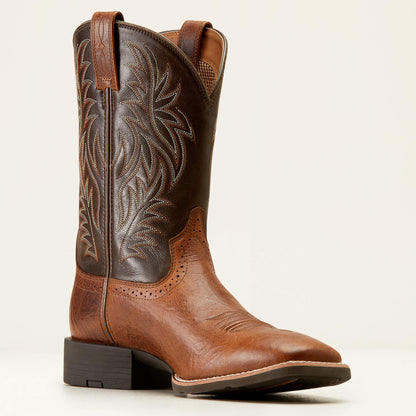 Sport Western Wide Square Toe Cowboy Boot Ariat Men