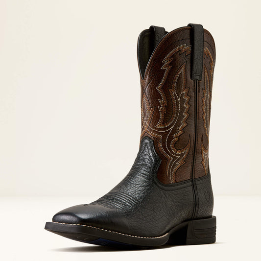 Steadfast Wide Square Toe Cowboy Boot Ariat Men
