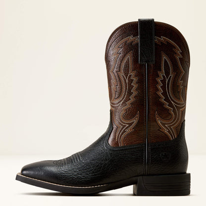Steadfast Wide Square Toe Cowboy Boot Ariat Men