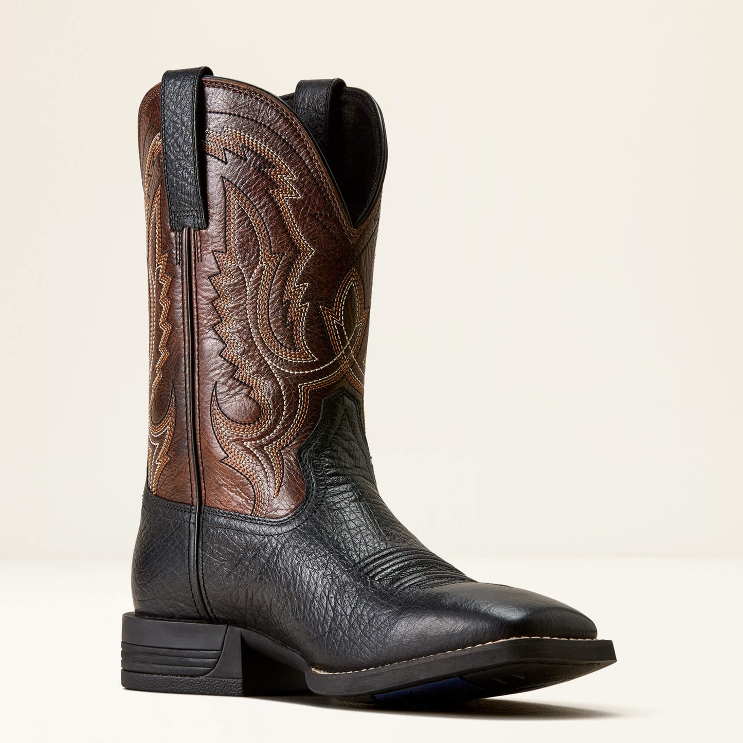 Steadfast Wide Square Toe Cowboy Boot Ariat Men