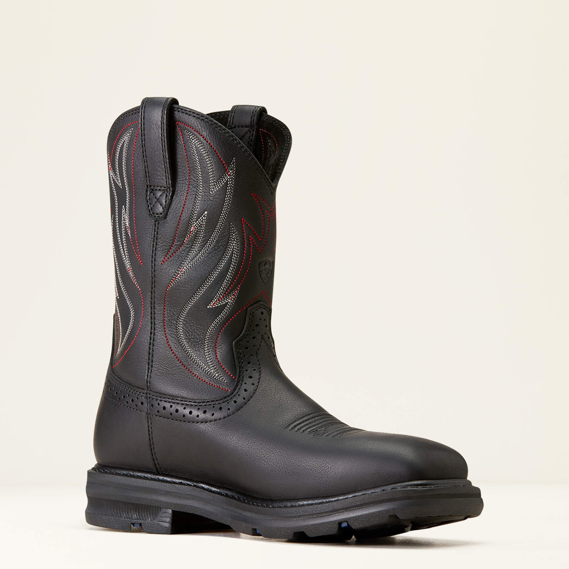 Sierra Shock Shield Wide Square Toe Steel Toe Work Boot Ariat Men|Work
