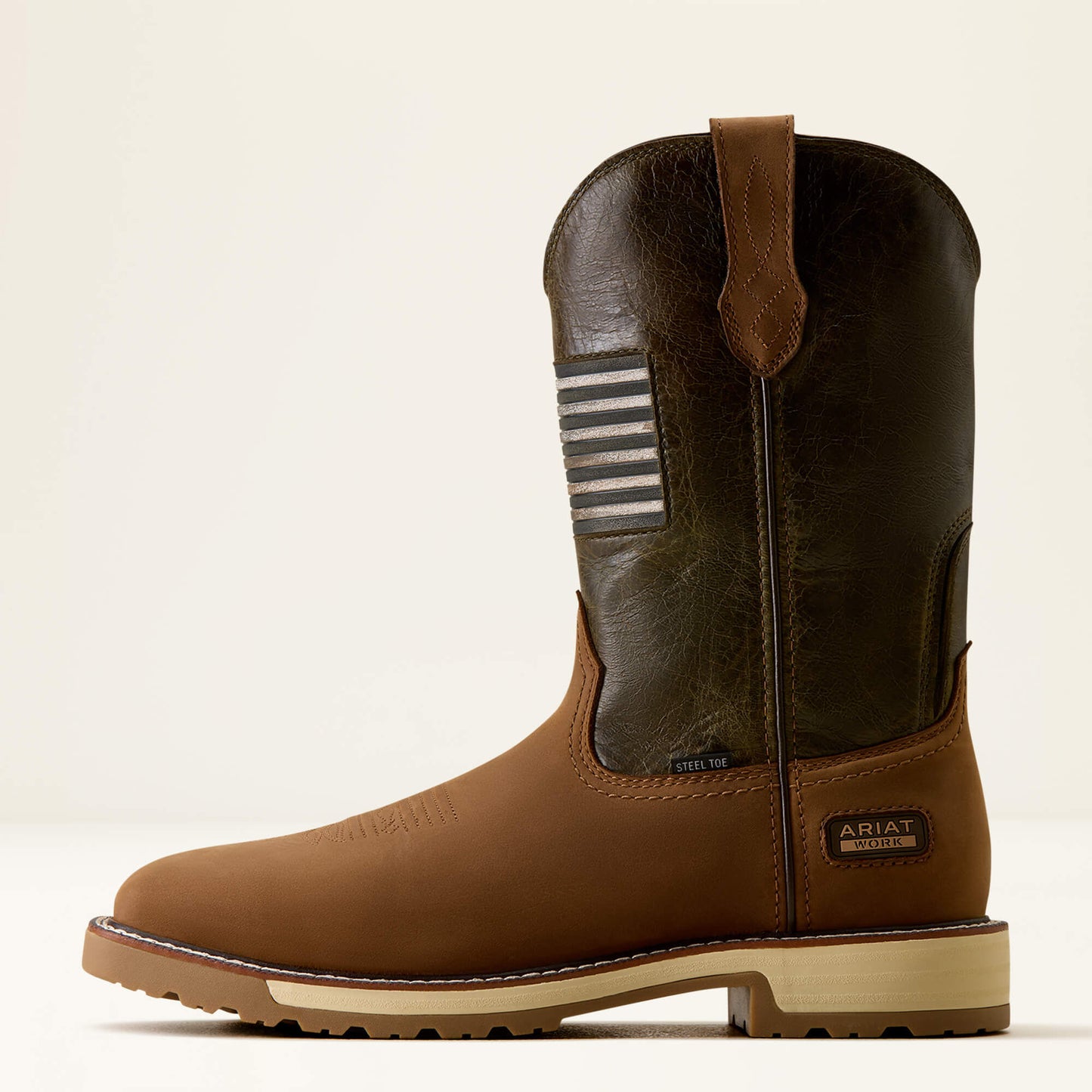 Activator Patriot Wide Square Toe Steel Toe Work Boot Ariat Men|Work