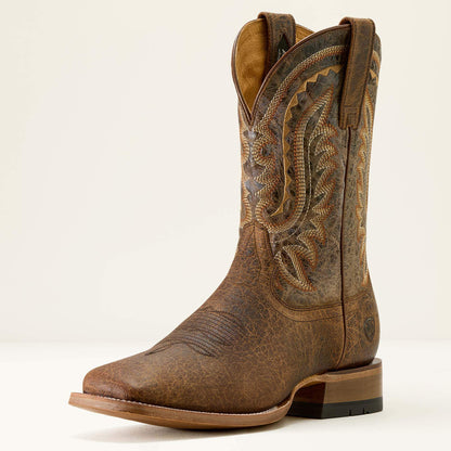 Rock Ridge Wide Square Toe Western Boot Ariat Men