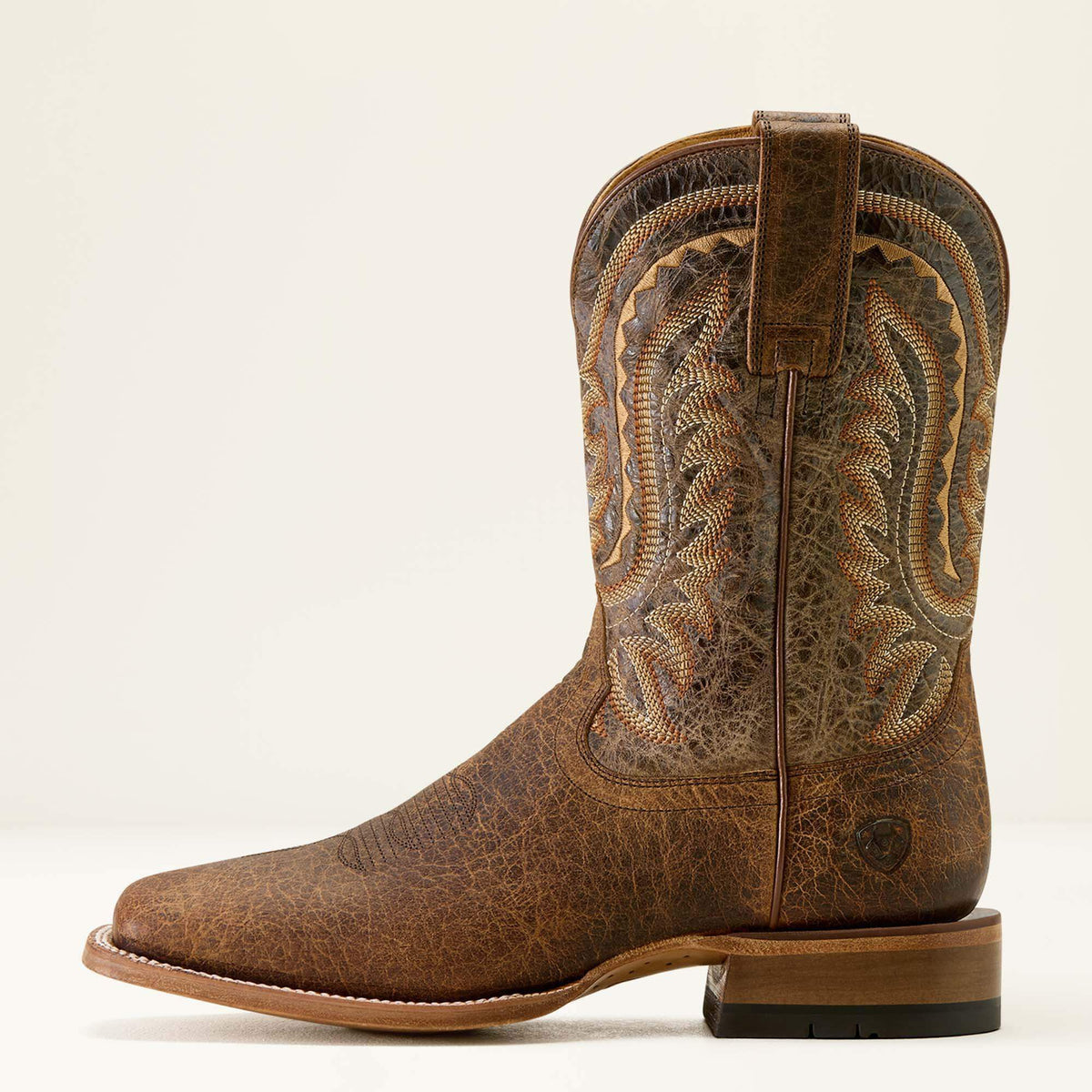 Rock Ridge Wide Square Toe Western Boot Ariat Men