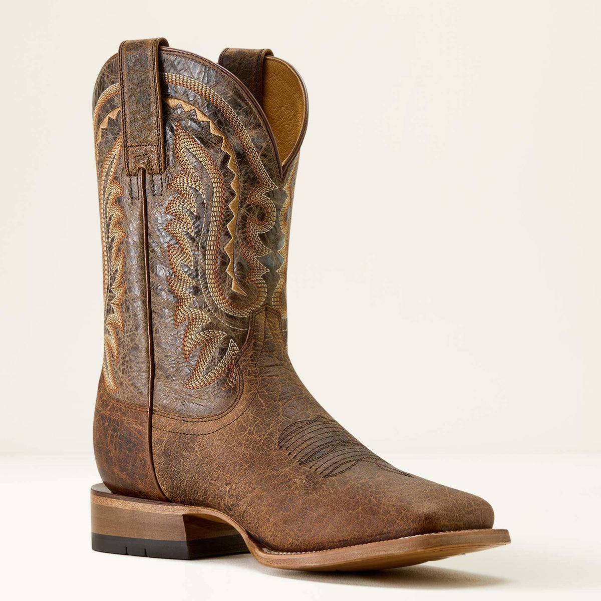 Rock Ridge Wide Square Toe Western Boot Ariat Men