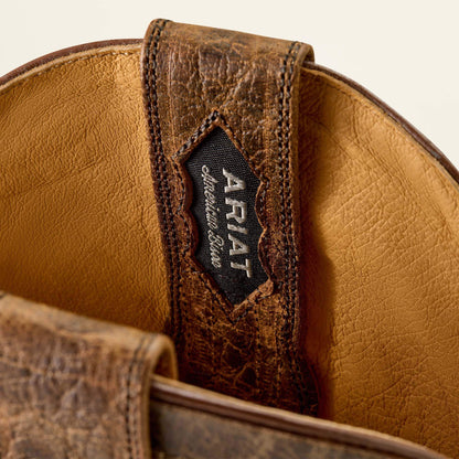 Rock Ridge Wide Square Toe Western Boot Ariat Men
