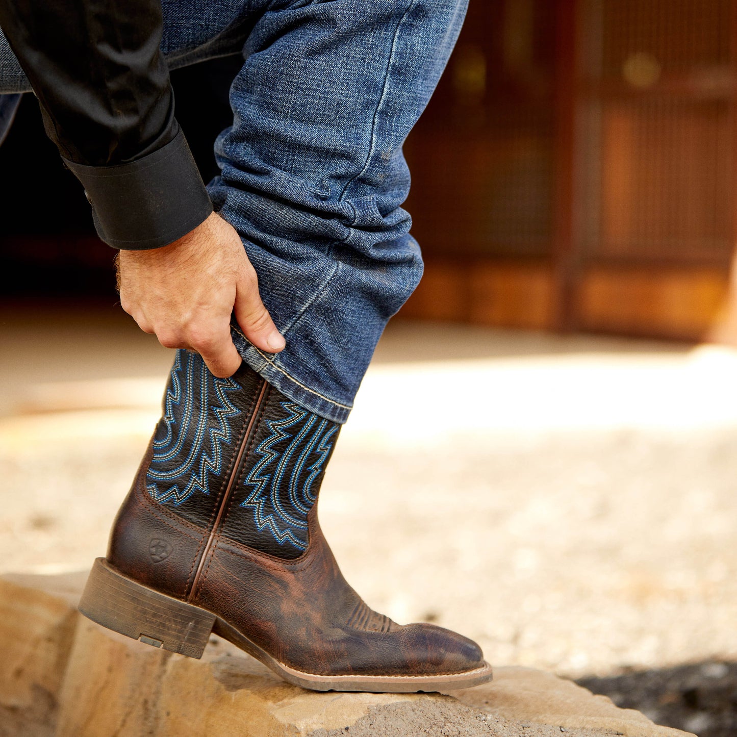 Sport Big Country Wide Square Toe Cowboy Boot Ariat Men
