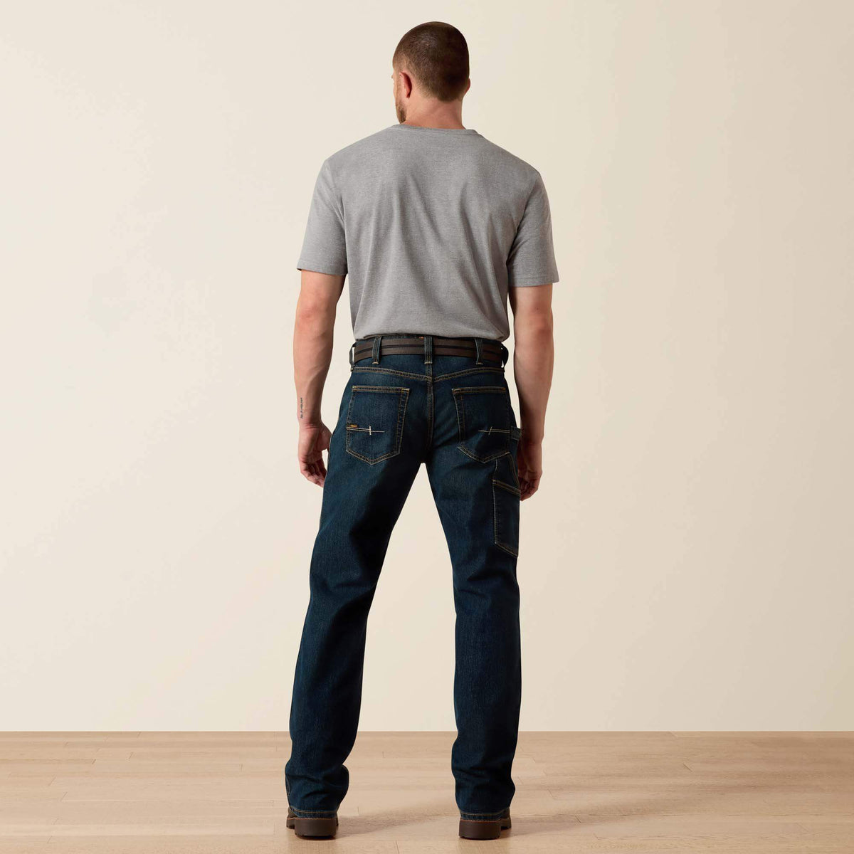 Rebar M4 Relaxed Workhorse DuraStretch Boot Cut Jeans Ariat Men|Work