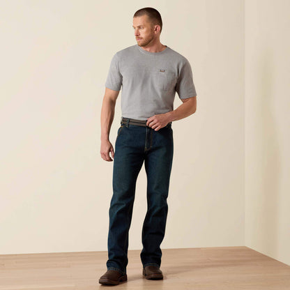 Rebar M4 Relaxed Workhorse DuraStretch Boot Cut Jeans Ariat Men|Work