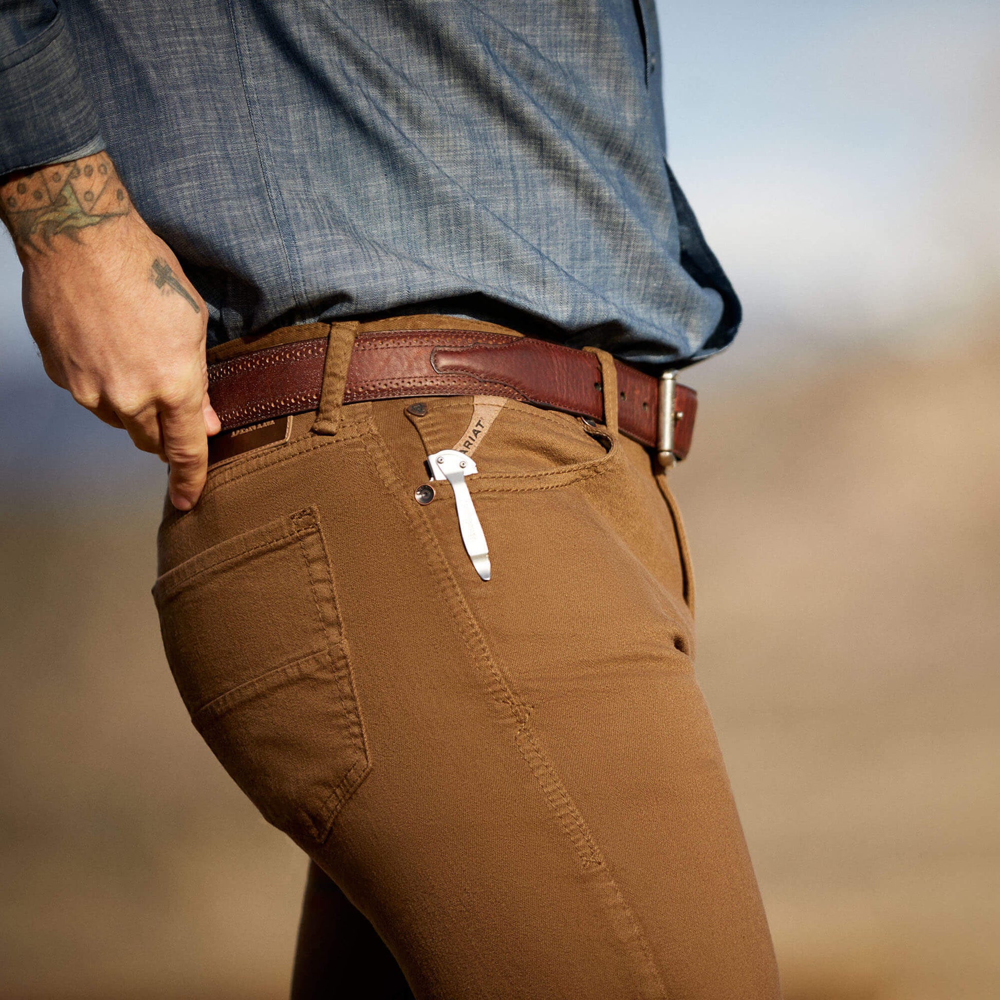 M7 Grizzly Straight Jean Ariat Men|Sale