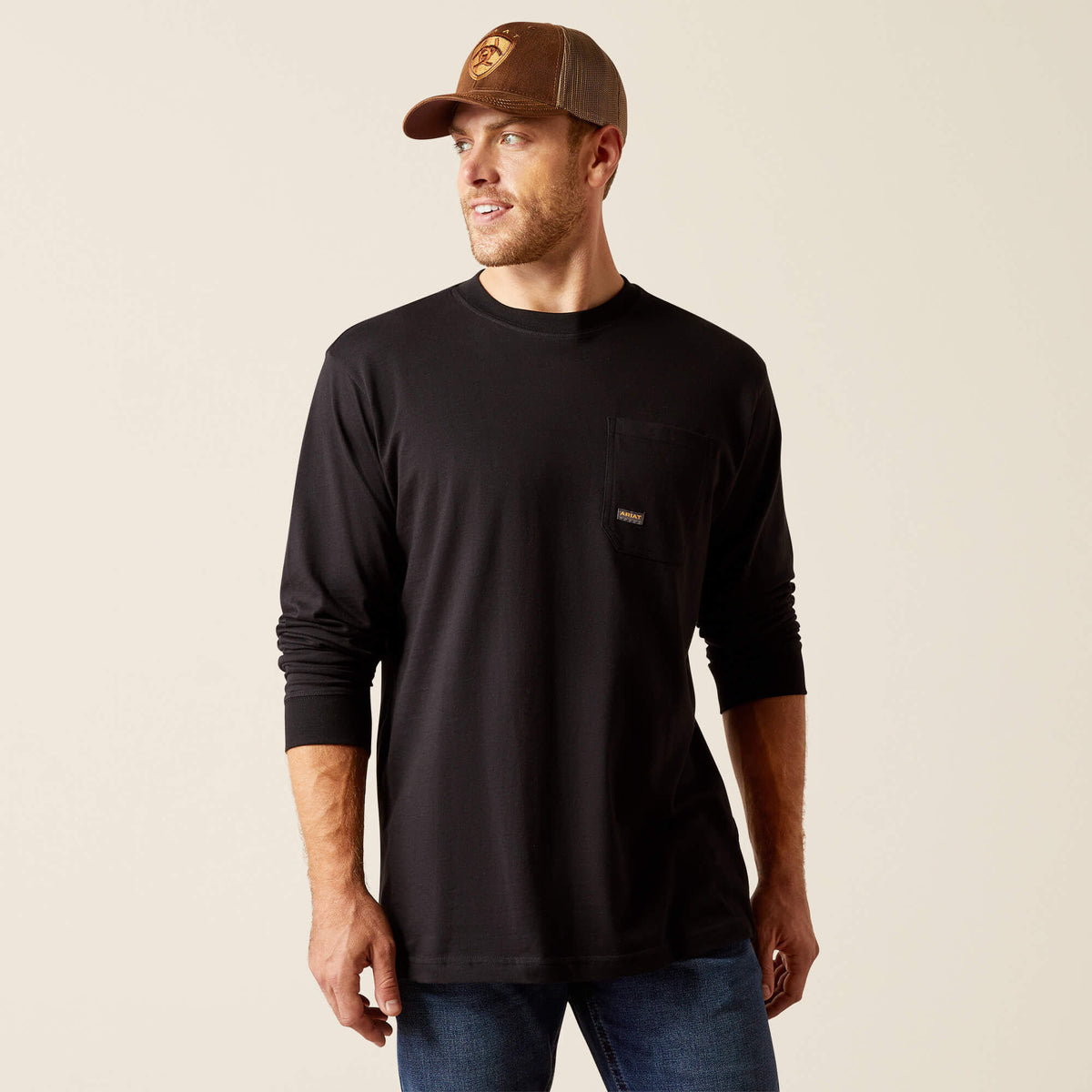 Rebar Cotton Strong WHLF T-Shirt Ariat Men|Work