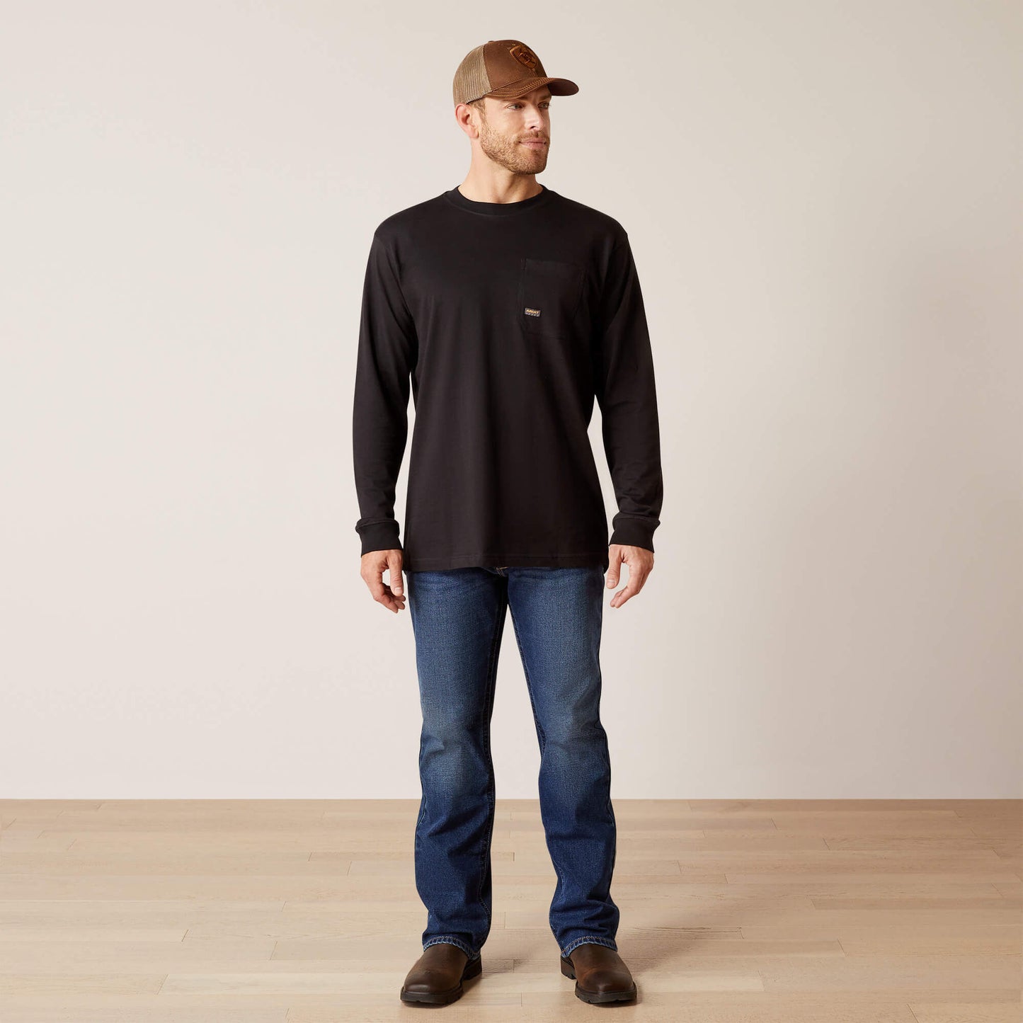 Rebar Cotton Strong WHLF T-Shirt Ariat Men|Work