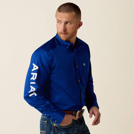 Team Logo Twill Classic Fit Shirt Ariat Men