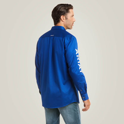 Team Logo Twill Fitted Shirt Ariat Men