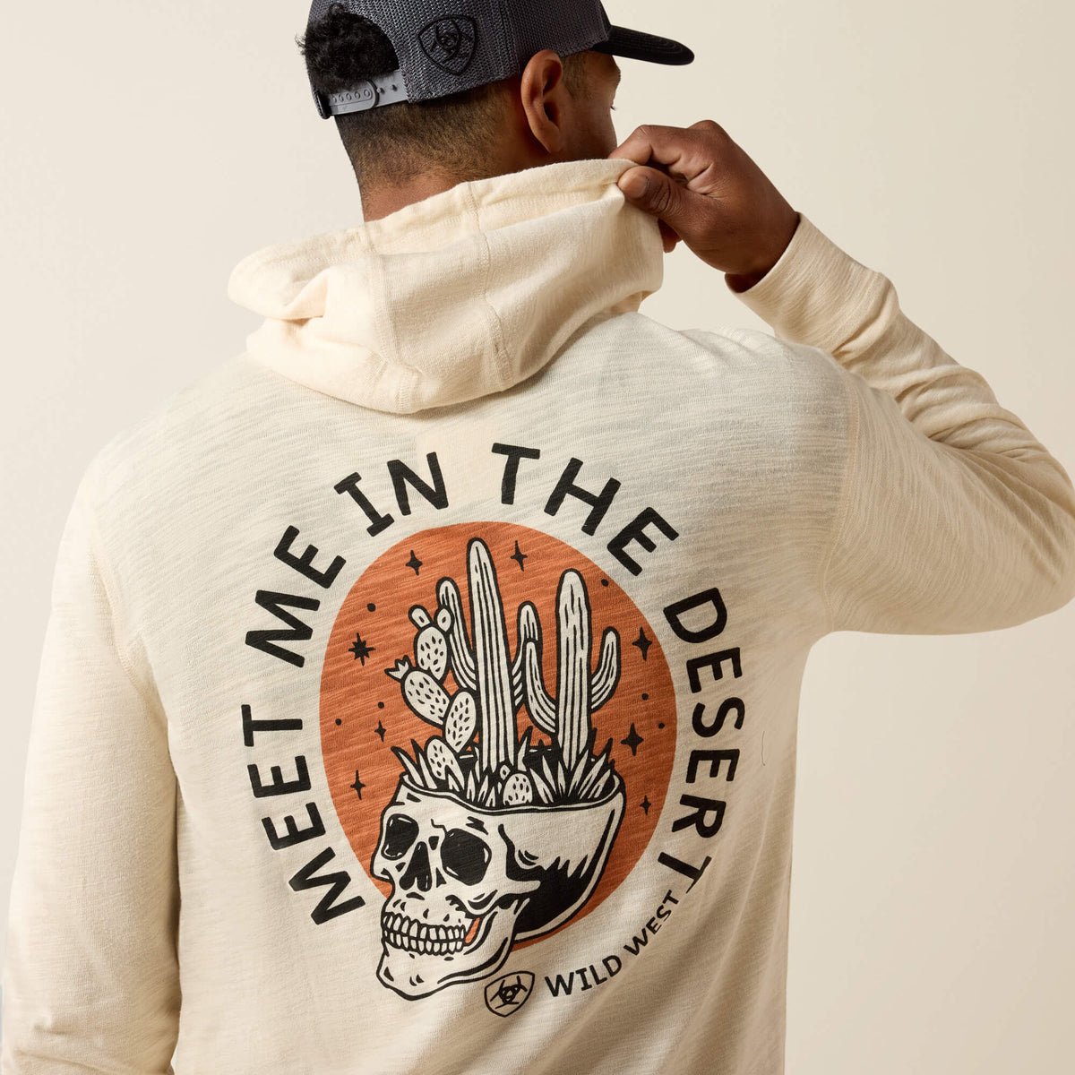 Lightweight Retro Hoodie Ariat Men|Sale