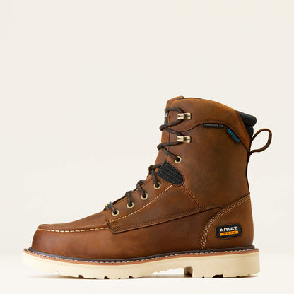 Rebar Lift 8" Waterproof Composite Toe Work Boot Ariat Men|Work