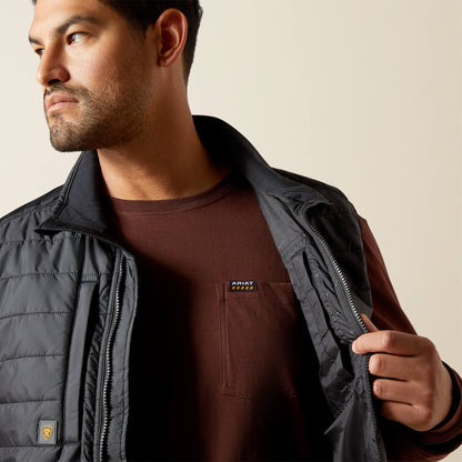 Rebar Cordura Ripstop Lightweight Insulated Vest Ariat Men|Work