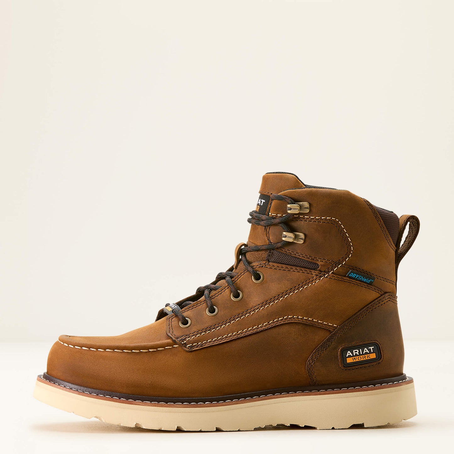 Rebar Wedge Moc Toe 6" Waterproof Work Boot Ariat Men|Work
