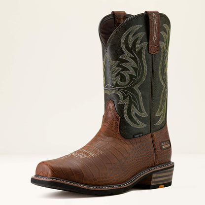 Ironside Square Toe Steel Toe Work Boot Ariat Men|Work