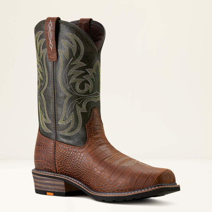 Ironside Square Toe Steel Toe Work Boot Ariat Men|Work