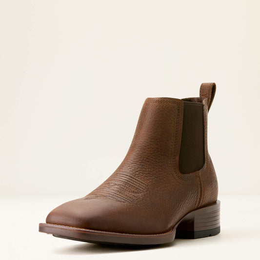 Booker Chelsea Wide Square Toe Western Boot Ariat Men|Kids
