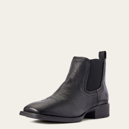 Booker Chelsea Wide Square Toe Western Boot Ariat Men|Kids