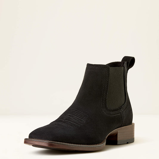 Booker Chelsea Wide Square Toe Western Boot Ariat Men