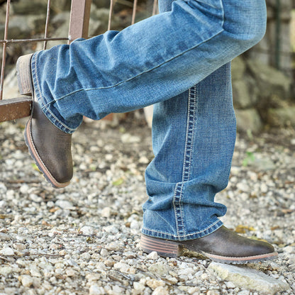 Hybrid Low Boy Wide Square Toe Chelsea Boot Ariat Men