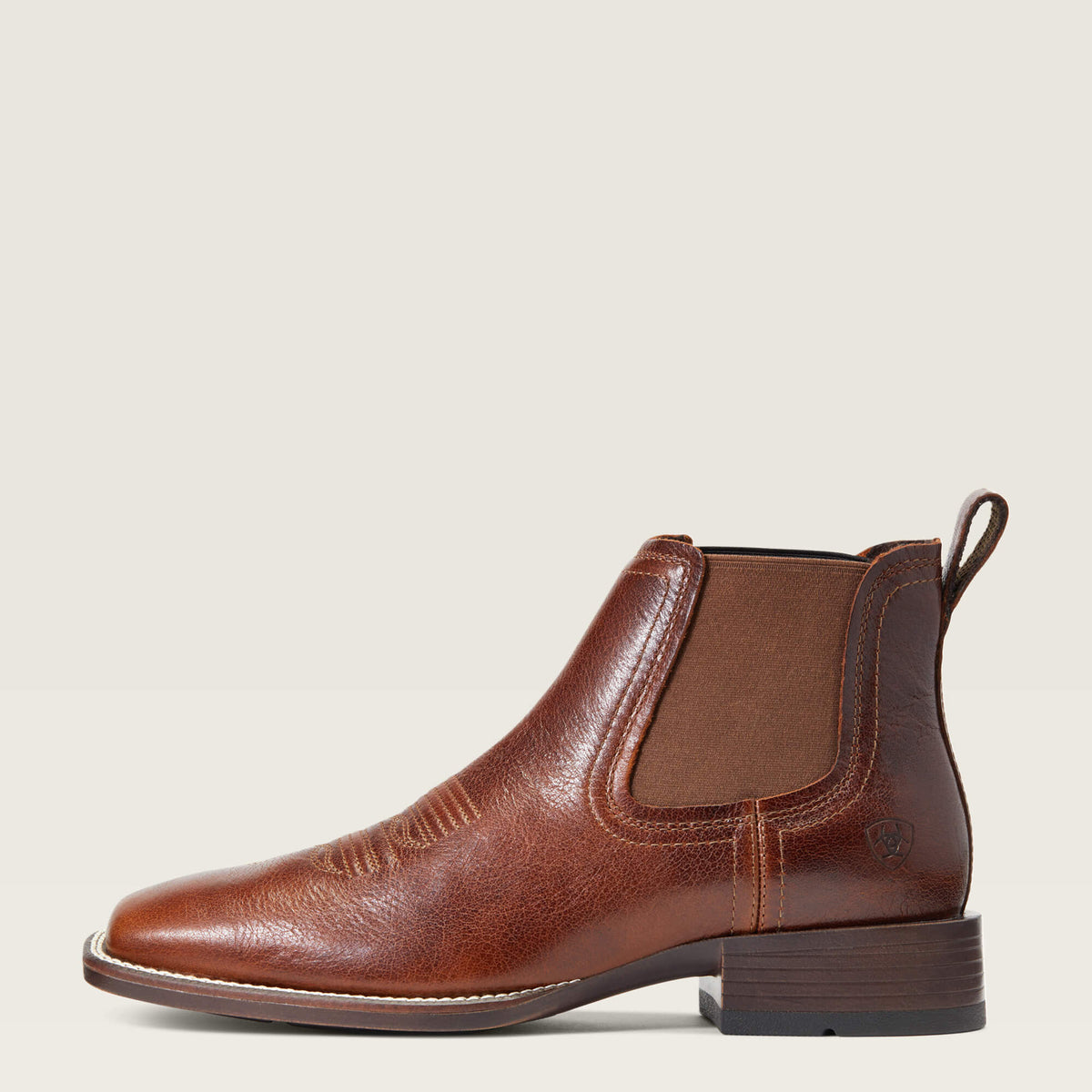 Booker Chelsea Wide Square Toe Western Boot Ariat Men