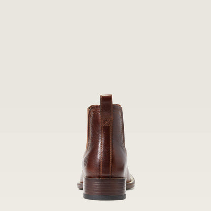 Booker Chelsea Wide Square Toe Western Boot Ariat Men