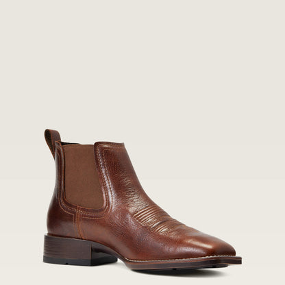 Booker Chelsea Wide Square Toe Western Boot Ariat Men