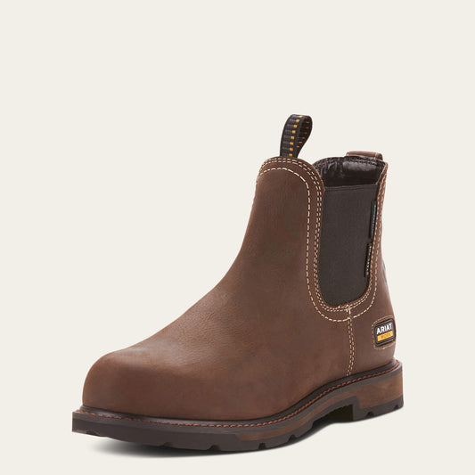 Groundbreaker Chelsea Waterproof Steel Toe Work Boot Ariat Men|Work
