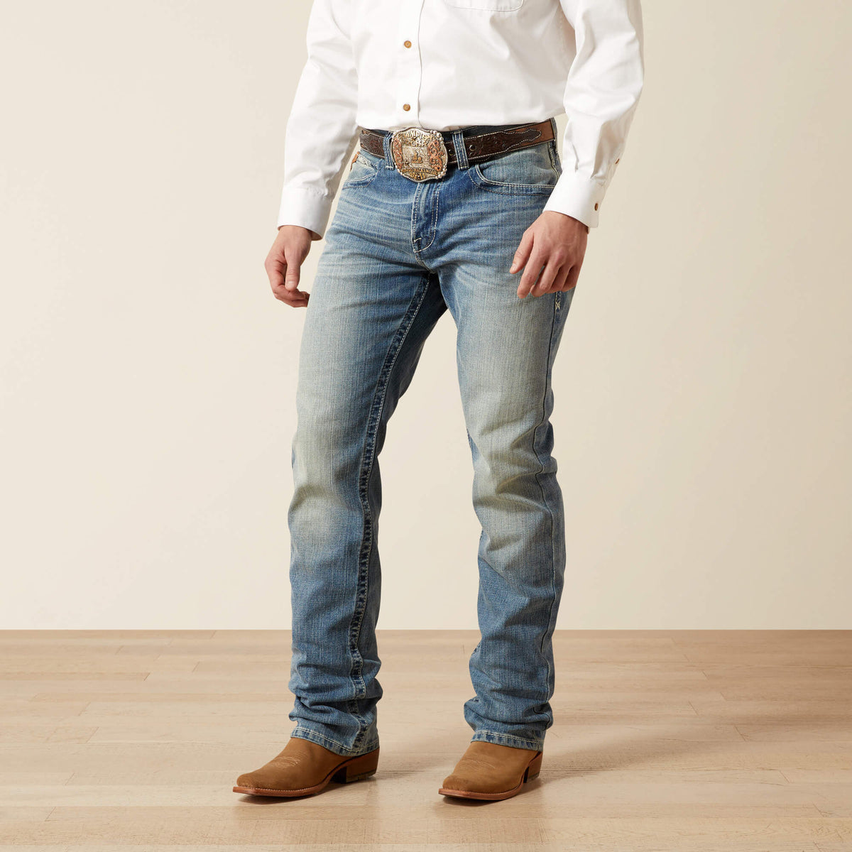 M2 Relaxed Stirling Stretch Boot Cut Jean Ariat Men