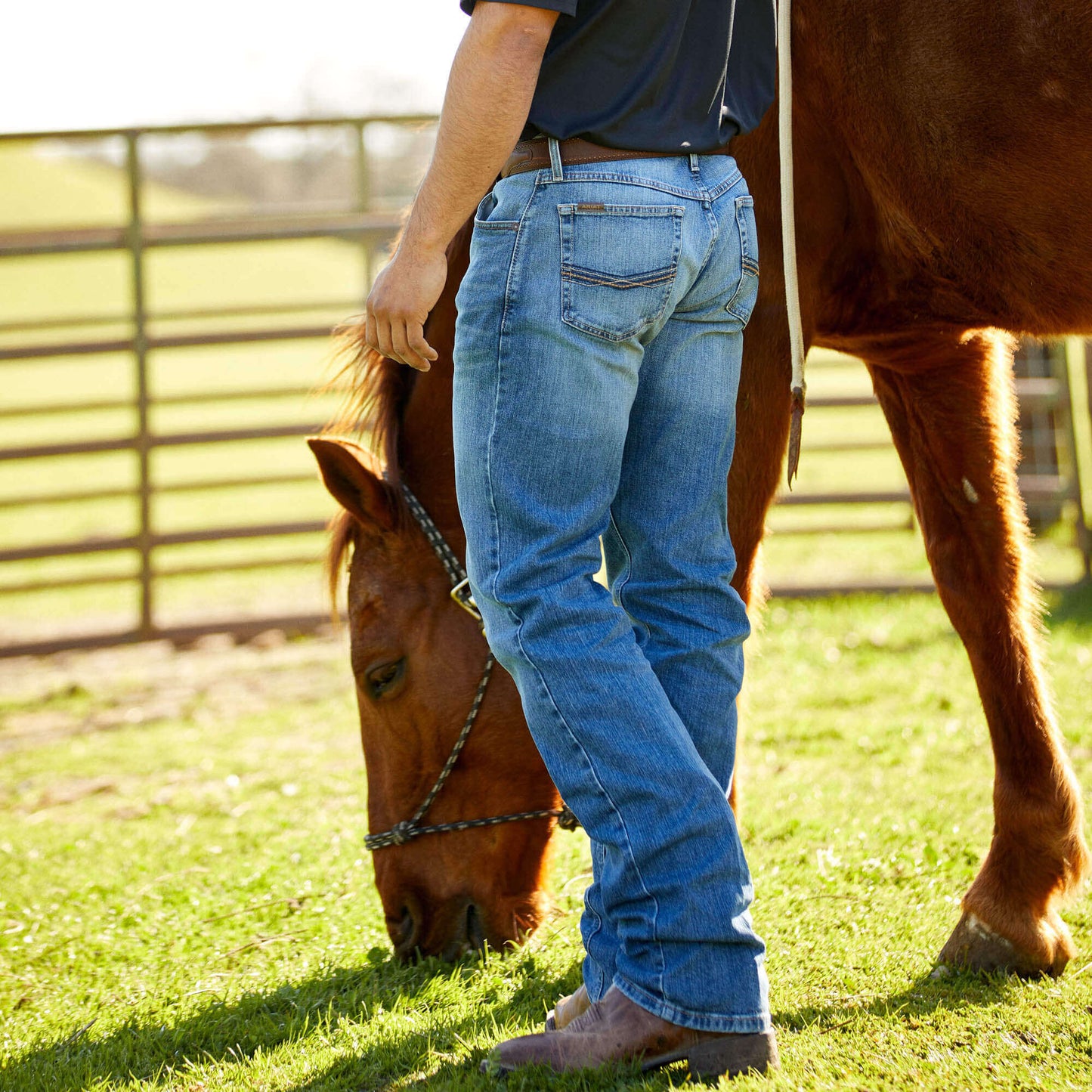 M2 Relaxed Stretch Legacy Boot Cut Jean Ariat Men
