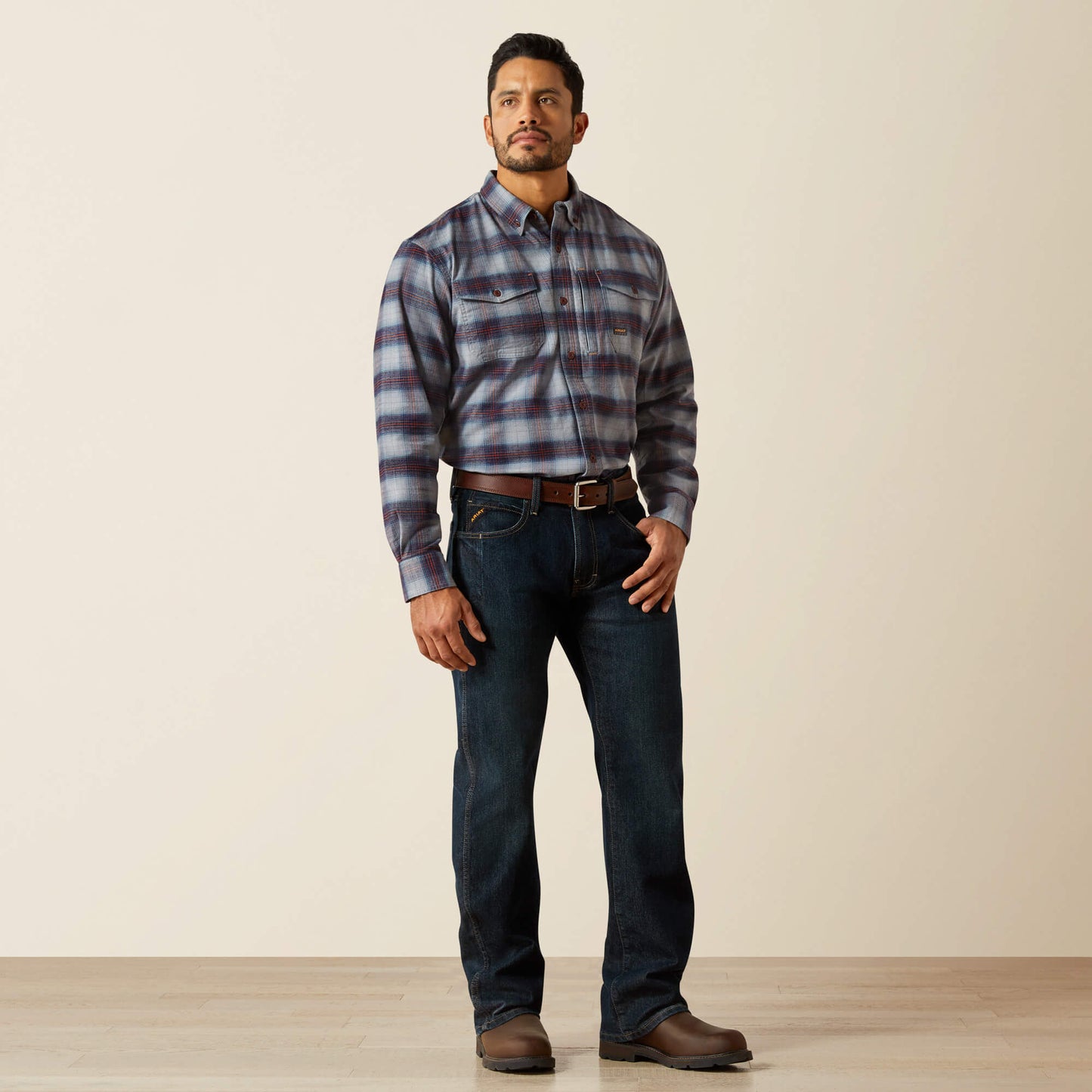 Men's Slim Fit Work Pants - Rebar Denim Ariat Men|Work