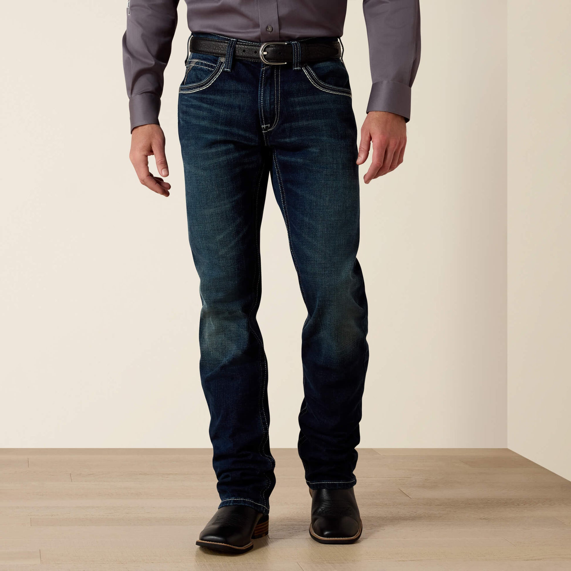 M5 Slim Stretch Coltrane Stackable Straight Leg Jean Ariat Men