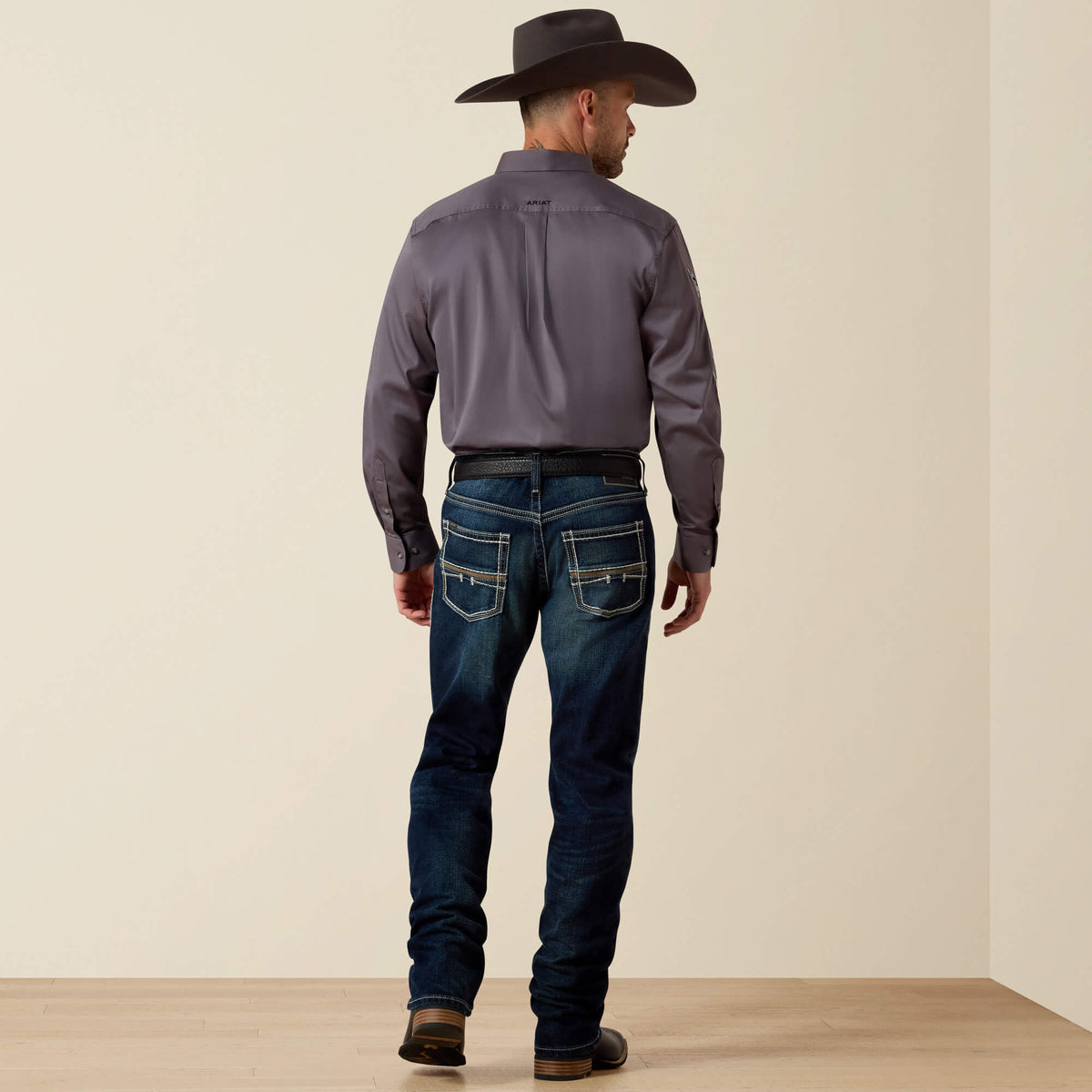M5 Slim Stretch Coltrane Stackable Straight Leg Jean Ariat Men