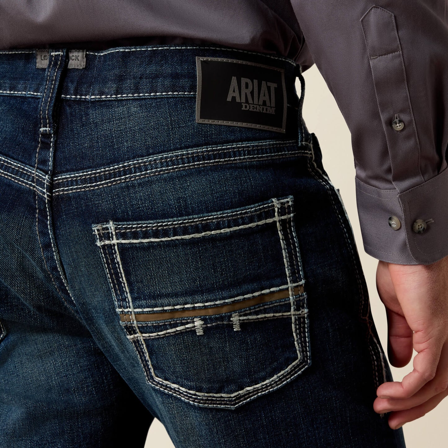 M5 Slim Stretch Coltrane Stackable Straight Leg Jean Ariat Men