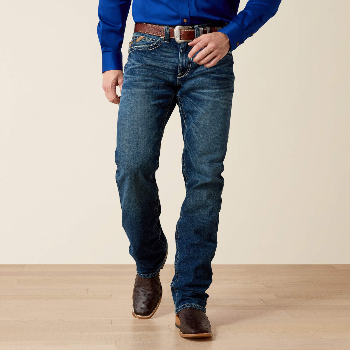 M2 Relaxed Stretch Adkins Boot Cut Jean Ariat Men