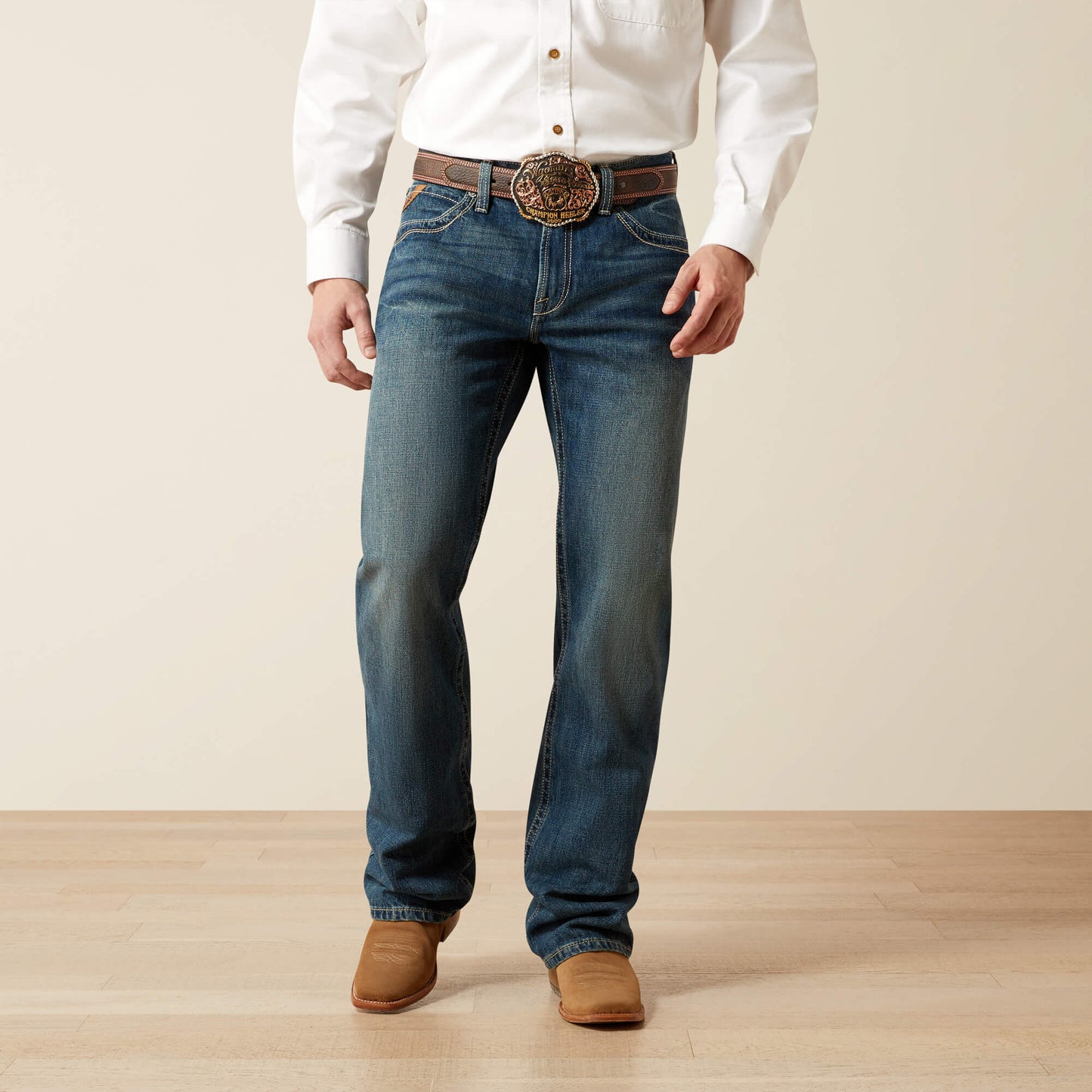 M4 Relaxed Boundary Boot Cut Jeans Ariat Men