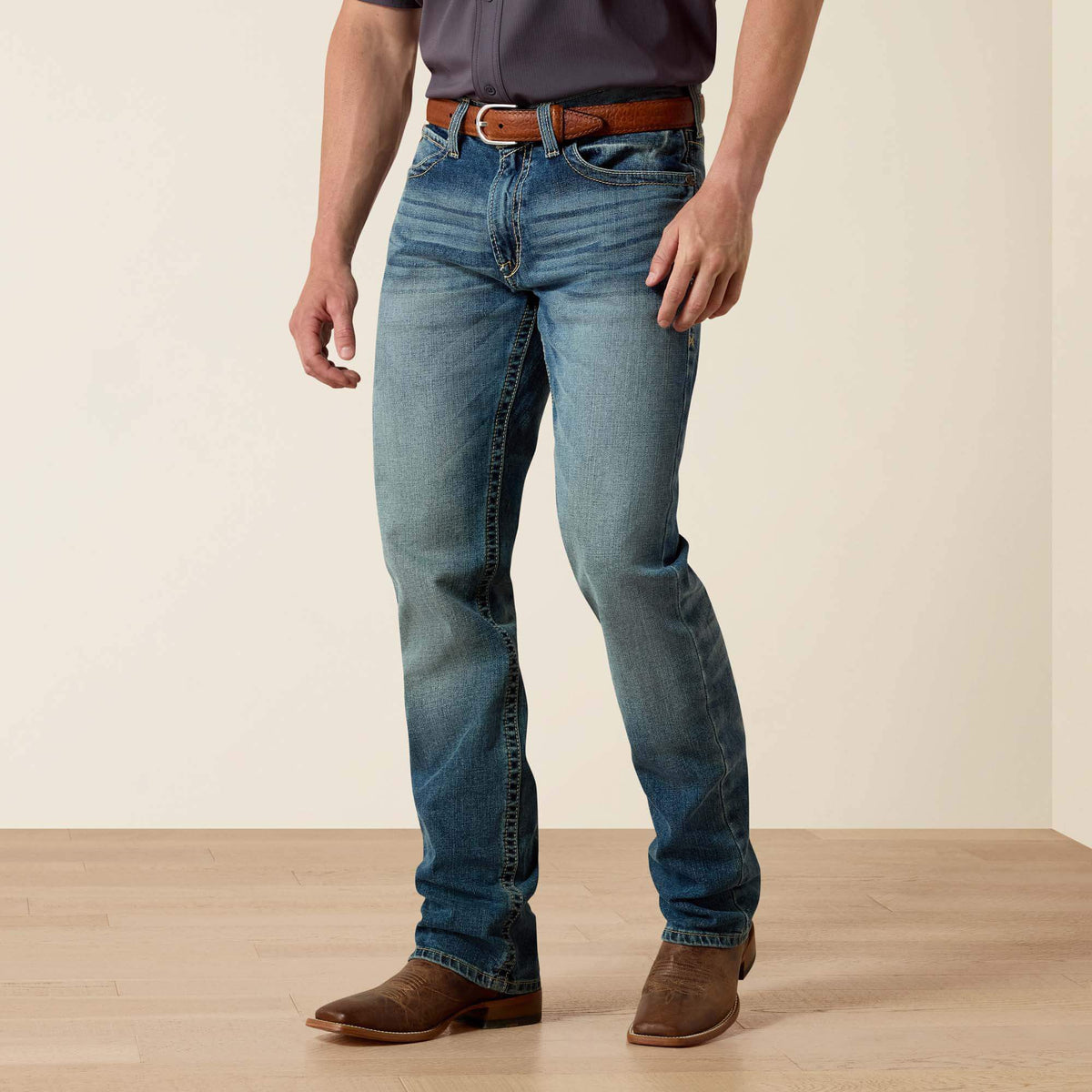 M4 Stretch Shoreway Stackable Straight Leg Jean Ariat Men