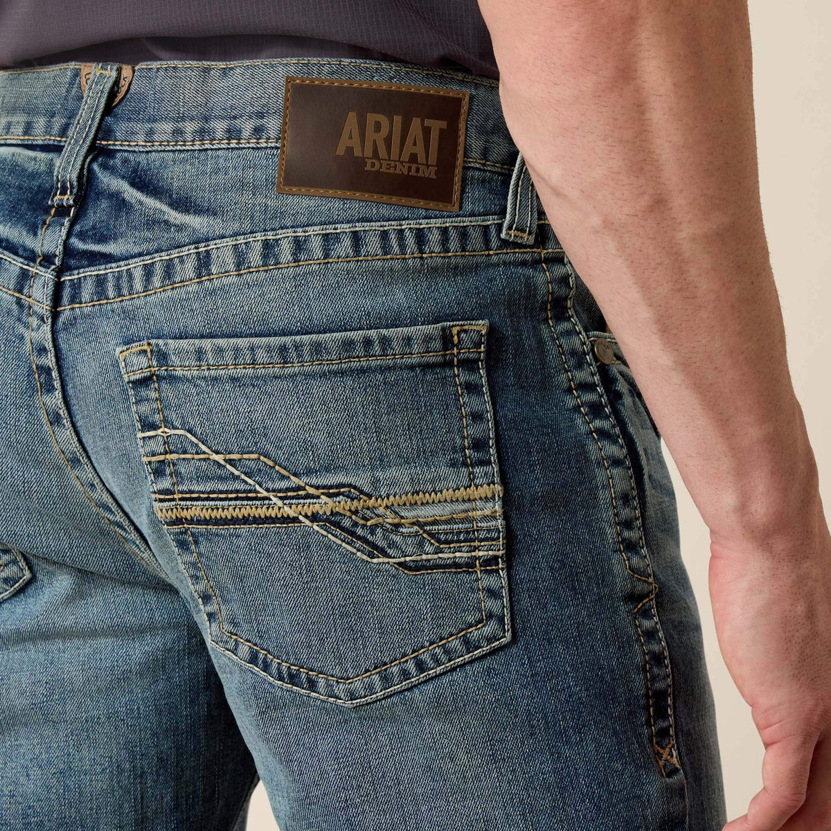 M4 Stretch Shoreway Stackable Straight Leg Jean Ariat Men