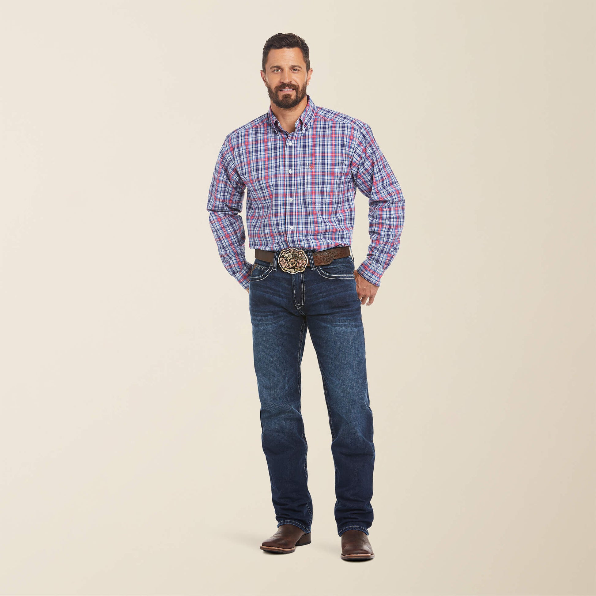 M2 Relaxed Stretch Stillwell Boot Cut Jean Ariat Men