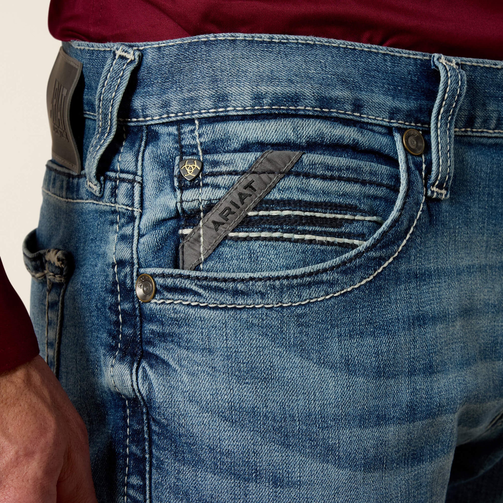 M7 Slim Wessley Straight Jean Ariat Men